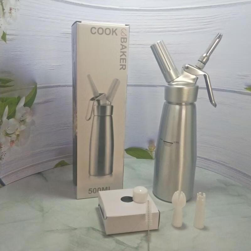 500ml Red Aluminum Cream Whipper