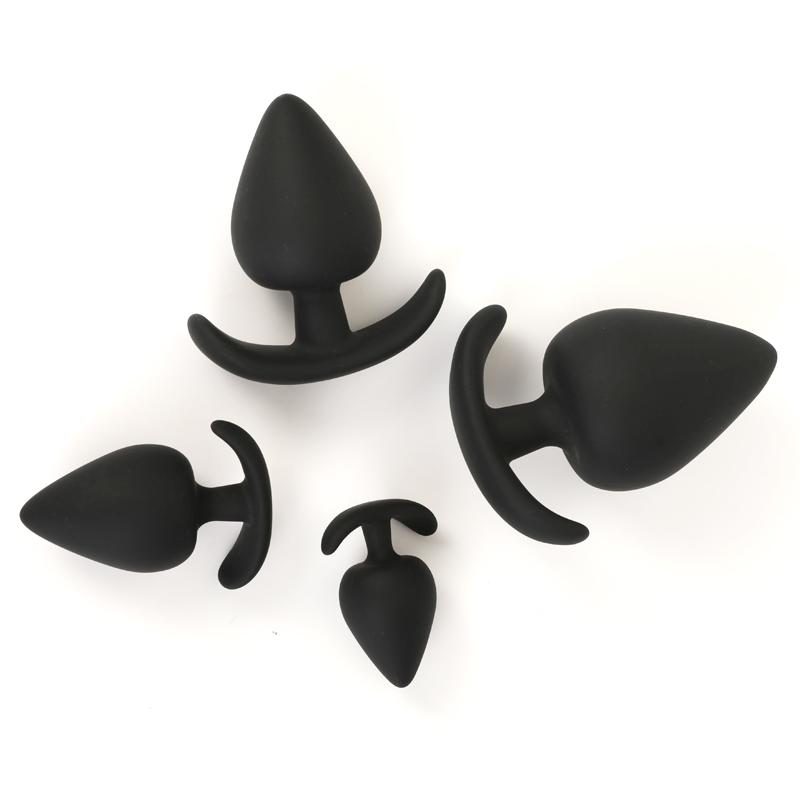 Analplug Sicheres Silikon Dildo Buttplugs G-Punkt Stimulation Unisex Tragbarer Stopper Erwachsene Sexspielzeug für Männer/Frauen