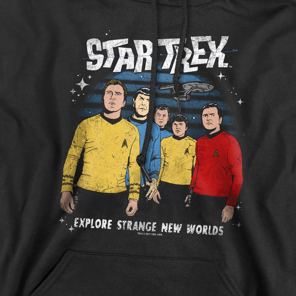Star Trek Mens Strange New World Hoodie
