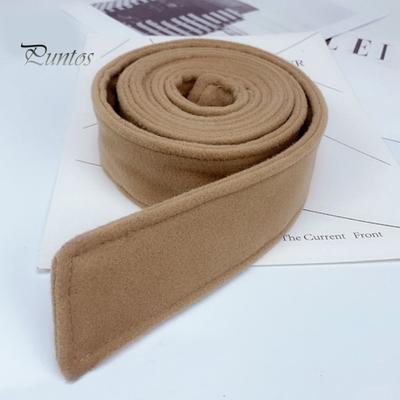 Cintura per Vestito Donna Peluche Spazzolato Abbastanza Lunga Resistente all'Usura Monocolore Elastica Decorare Accessorio per Cappotto Corsetto di Lana Sintetica Double-Sided Vita per Quotidiano