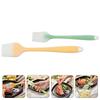 2Pcs Basting Brush Silicone Bbq Grilling Baking Sauce Oil Portable Easy Clean Kitchen Tool Basting Brush