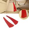 Red Carbon Fiber Rear Air Vent Side Trim Strip Cover For BMW 3 Series E90 05-12