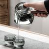 Japanischer Stil Mufeng, Glas-Teekanne, Haushalt hitzebeständig hohe Temperatur, Filtereinsatz, Blumenteekanne, Teeset, Teebereiter