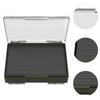 Fly Fishing Tackle Box Organizer Protection Thicker Storage Double Memory Foam Side Gear for Baits Hooks Vest Jigs Hooks Sinkers