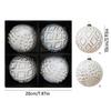 Antique Christmas Ball Set - 10cm Vintage Christmas Balls Christmas Tree Ornaments Xmas Window Home Hanging Ball Decor Props