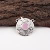 Rose Chalcedony Handmade Gemstone Pendant, 925 Solid Sterling Silver Pendant Antique Jewelry, Pendant For Engagement Gift