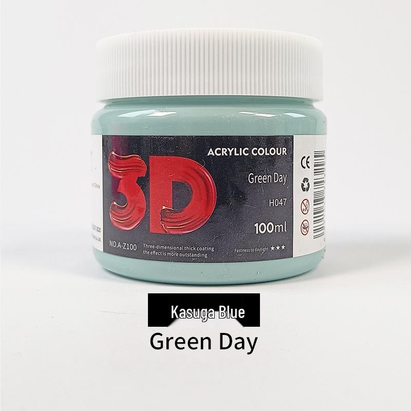 100ml Acrylic Paint for Children's Doodles and Plaster Dolls