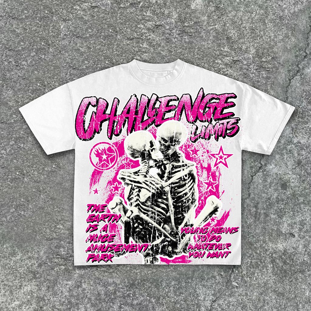 Harajuku Letter Graphic T Shirts Y2k Tops Men Women High Street Oversized T Shirt Pro Choice Streetwear Vintage Tee Clothing