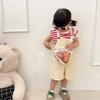 Capybara Cute Cartoon Children Shoulder Bag Durable Polyester Lining Activities