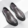 Chaussures Homme Printemps Et Été Brock Sculpté Chaussures Homme Business Cuir Pointues À Lacets Chaussures Habillées En Cuir 9701-X
