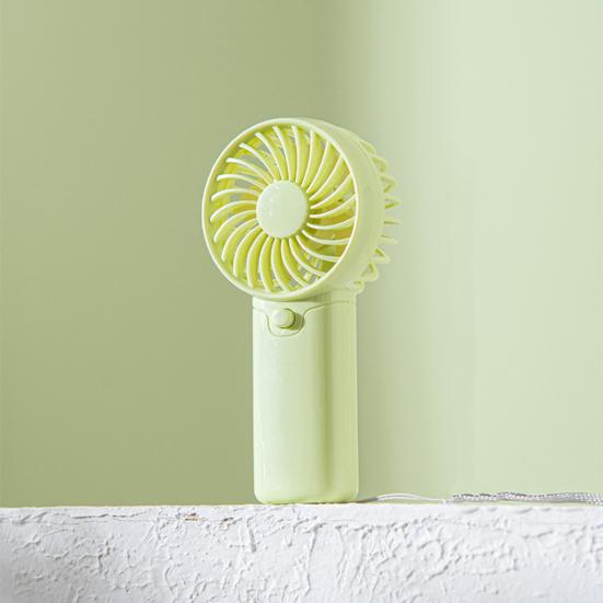 Small Fan Portable Handheld Fan with Safety Protective Cover Lightweight Mini Fan for Kids And Travel Easy Operation Cooling Device