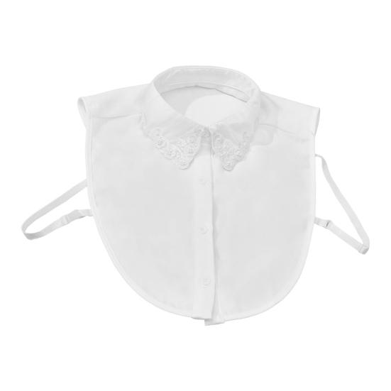 

Sparkling Rhinestone Removable Collar Red Christmas Check Faux Collar Women Detachable Fake Collar Sweater Accent