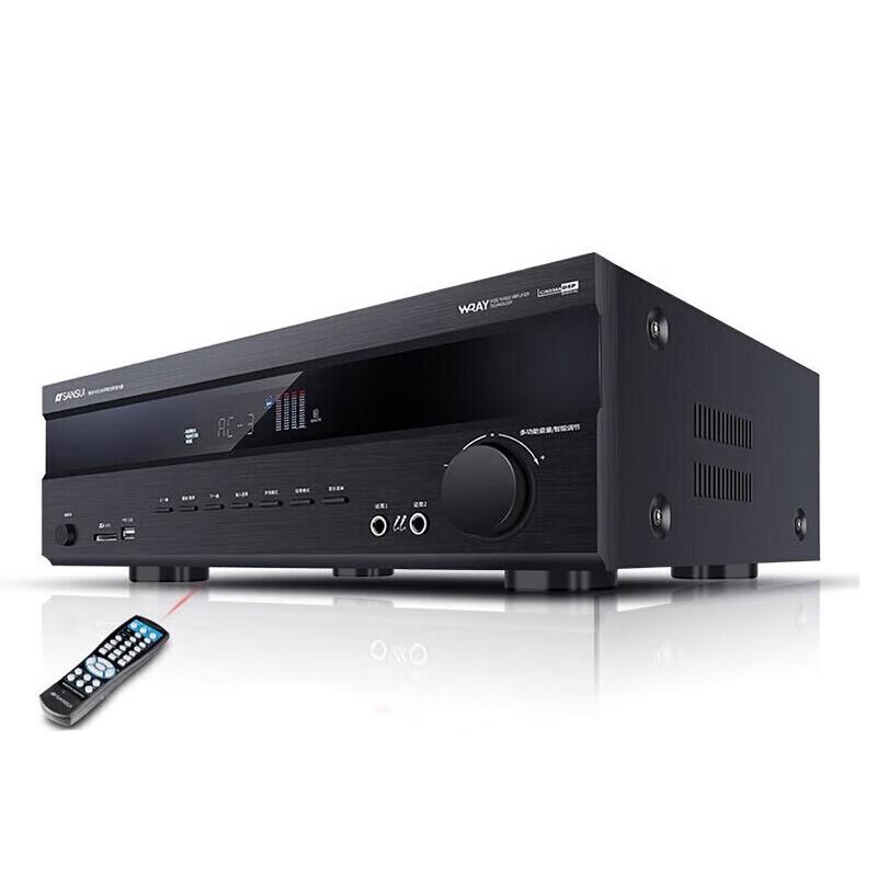 SANSUI 5.1 Channel Home Theater AV Amplifier CN plug (adapter included)