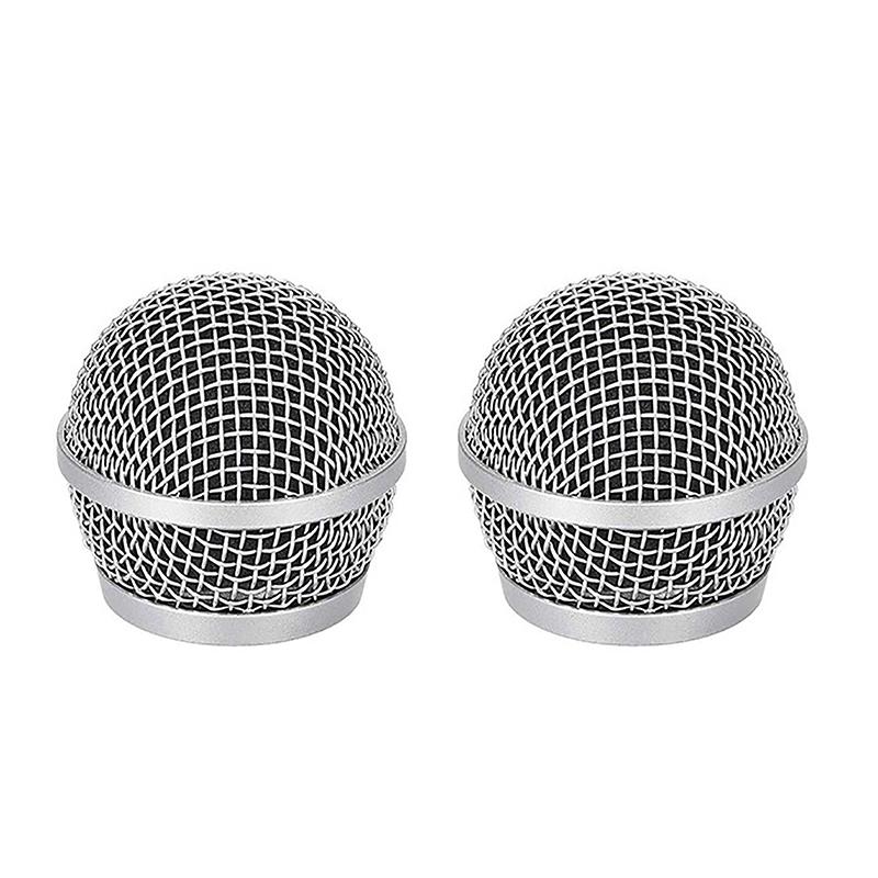 Replacement Metal Microphone Grille Replacing Professional Party Mic Head Part Accessories For Shure Beta58A Wireless Microphone