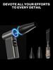 350000RPM Brushless Turbo Fan Powerful Air Blower Vacuum Cleaner High-Speed Duct Fan 8000mAh 53m/s Type-C Charging Turbo Jet Fan