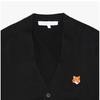 MaiSon KitSune Men S V Neck Cardigan Fox Head Patch Pm00501kt1181