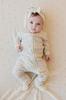 Jamie Kay Organic Cotton Elodie Size 60 Romper, Whisper, White, JBCO251175, Baby,