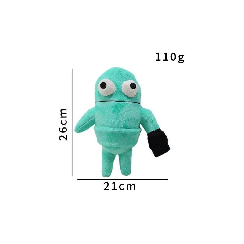 

Новая игра ужасов REPO периферийное устройство забавный персонаж электронной почты кукла праздничный подарок мультфильм плюшевая игрушка светло-синий