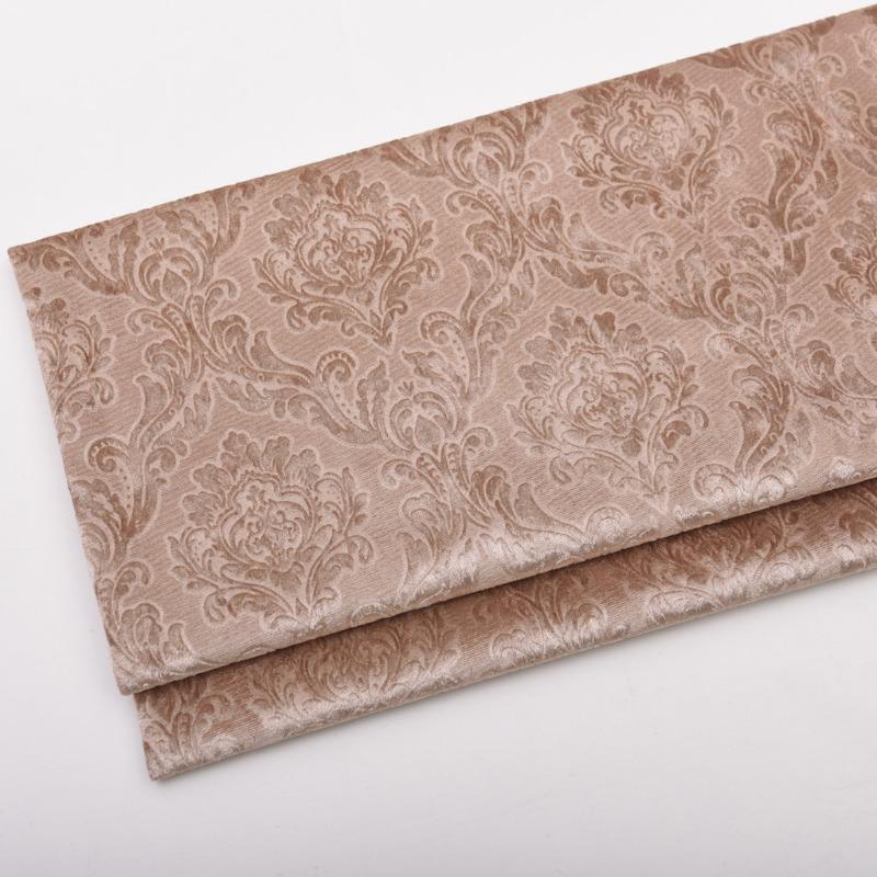 Solid Color 3D Embossed Velvet Fabric for DIY Sewing Curtain Pillowcase Cushion Cover Wedding Background Furniture Upholstery