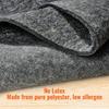 Rug Pad Gripper 9' x 12' Protective Carpet Pad 0.47" Thick for All Floors
