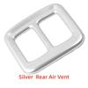 Car Upgrade Styling ABS Plastic Rear Air Vent For JEEP Compass 2017 2018    Modification Decoration Accessories