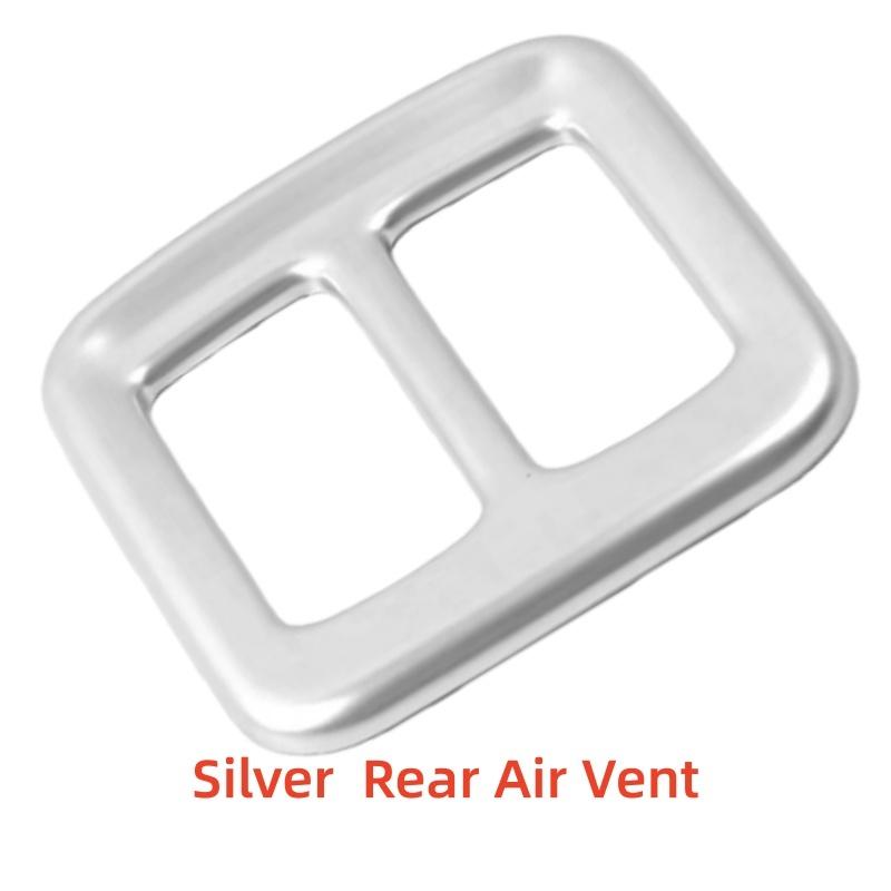 Car Upgrade Styling ABS Plastic Rear Air Vent For JEEP Compass 2017 2018 Modification Decoration Accessories