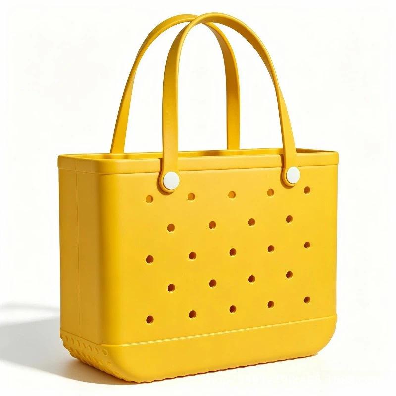Borsa da Spiaggia EVA Grande Capacità Borsa a Rete Donna Borsa da Viaggio Custodia Accessori Fai-da-te Impermeabile Leggera