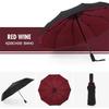 Fully Automatic 10K Strong Luxury Double Layer Windproof Resistant Large Business Rain Umbrella Parasol for Men and Women