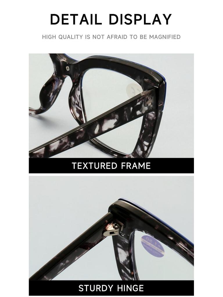 European & American Anti-Blue Light Women's Reading Glasses 8338: Stylish, Modern, Old & New Styles