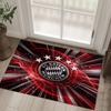 Tappeto in velluto di cristallo con design Bayern Monaco Accogliente Non?Tappeto Stampato Antiscivolo per Camera da Letto Soggiorno Ingresso