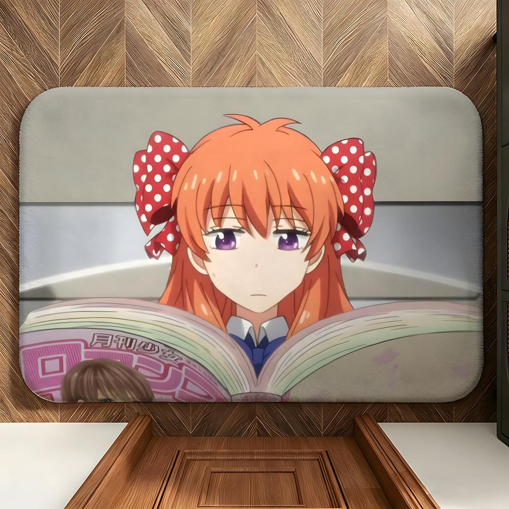 Anime Monthly Girls Nozaki-kun Floor Mat Soft Flannel Floor Mat  Suitable for Entryways, Living Rooms, Bedrooms, and Bathrooms