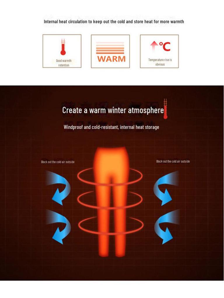 Women's High-Waist Plus Velvet Flared Pants - Warm, Slim & Loose Fit for Autumn/Winter