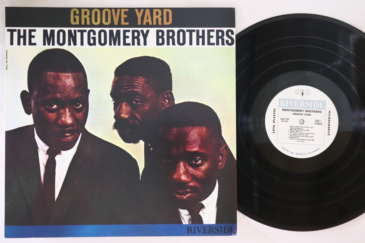 

LP Record MONTGOMERY BROTHERS - Groove Yard OJC139 ORIGINAL JAZZ C 1984 US Jazz Used