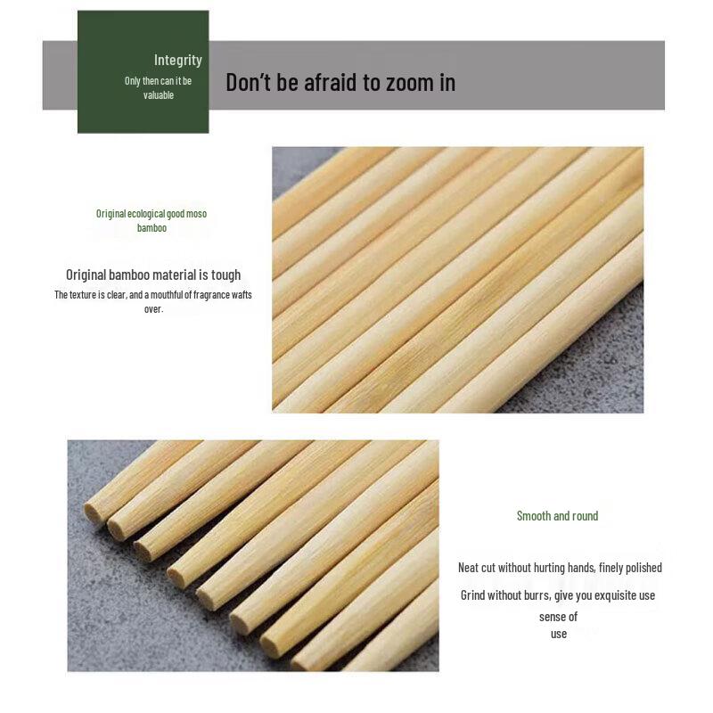 Individually Wrapped Bamboo Disposable Chopsticks