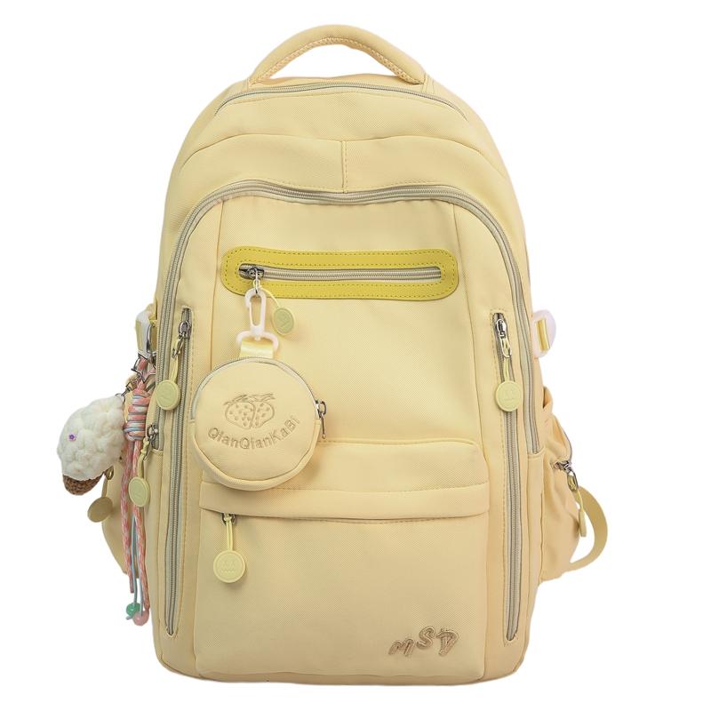 Junior School Bag Women's Large Capacity Backpack Student Backpack Computer Bag