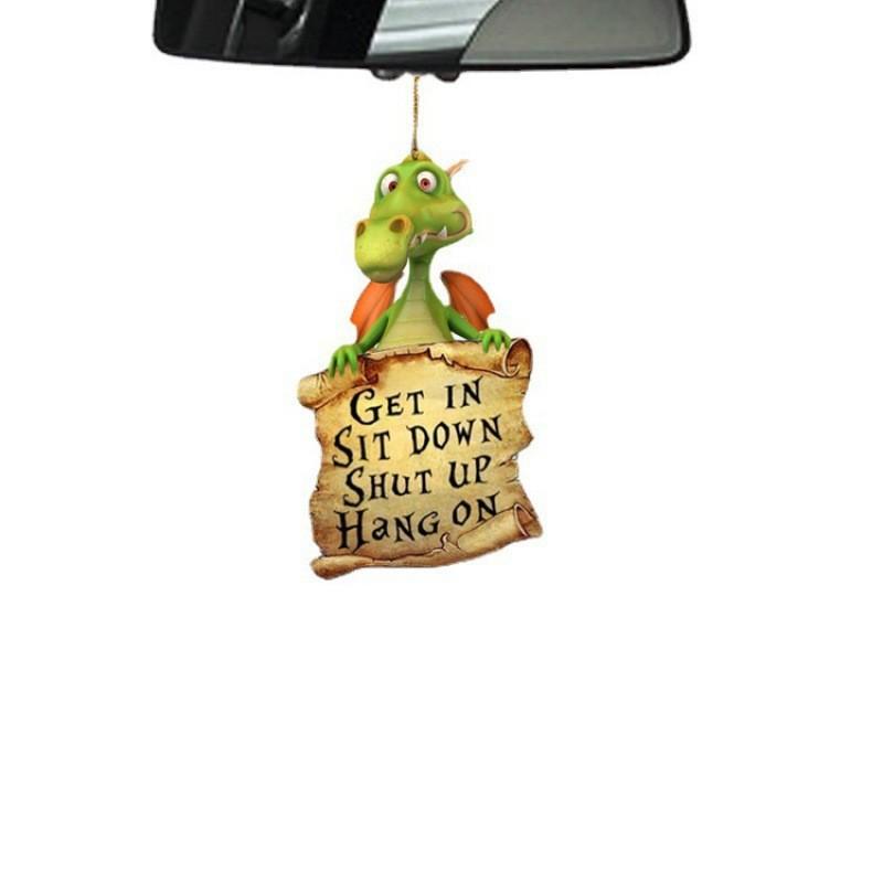 Animal Acrylic Whimsical Hanging Decoration Perfect For Car Charm And Accent Home