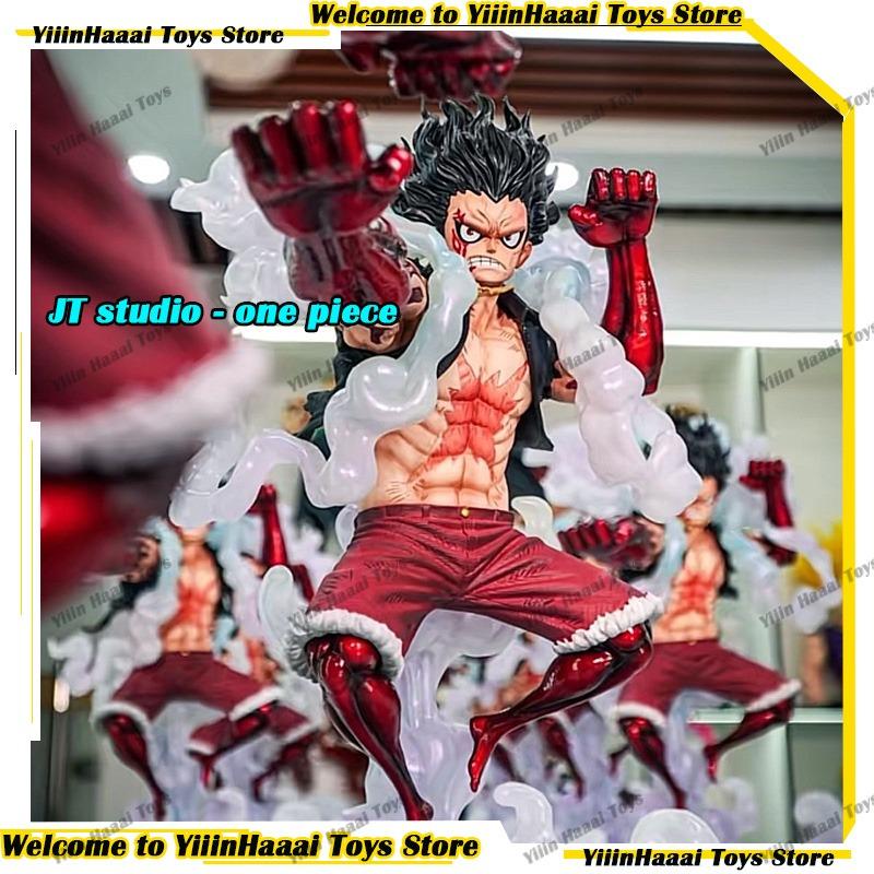 

New JT Studio In-Stock Luffy Anime Figures Gear Fourth Luffy Figurine One Piece Statue 32cm Luffy Snake Model Birthday Toys Gift no box