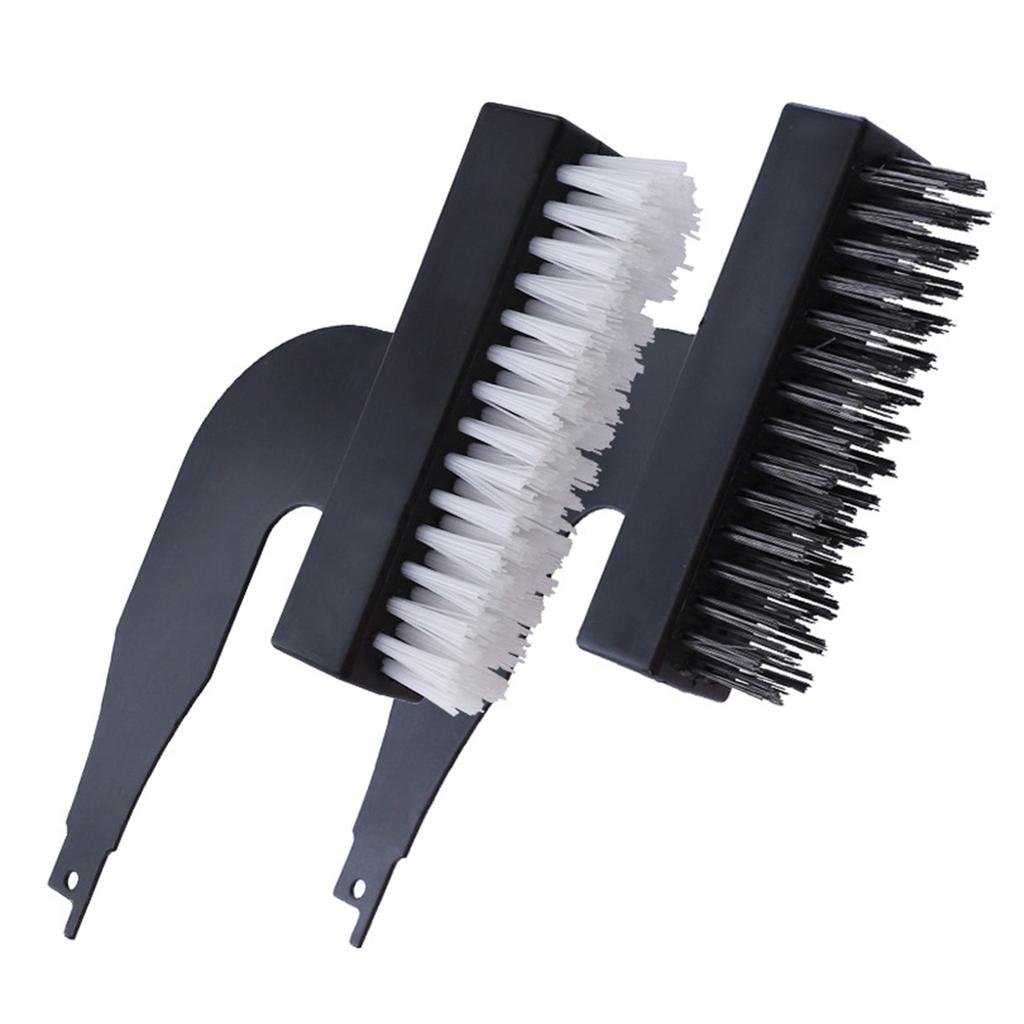 Wire Brush Rust Paint Metal Cleaner for Cleaning Paint/Rust/Dirt Nylon/Steel Brush Works with Electric Reciprocating Saw