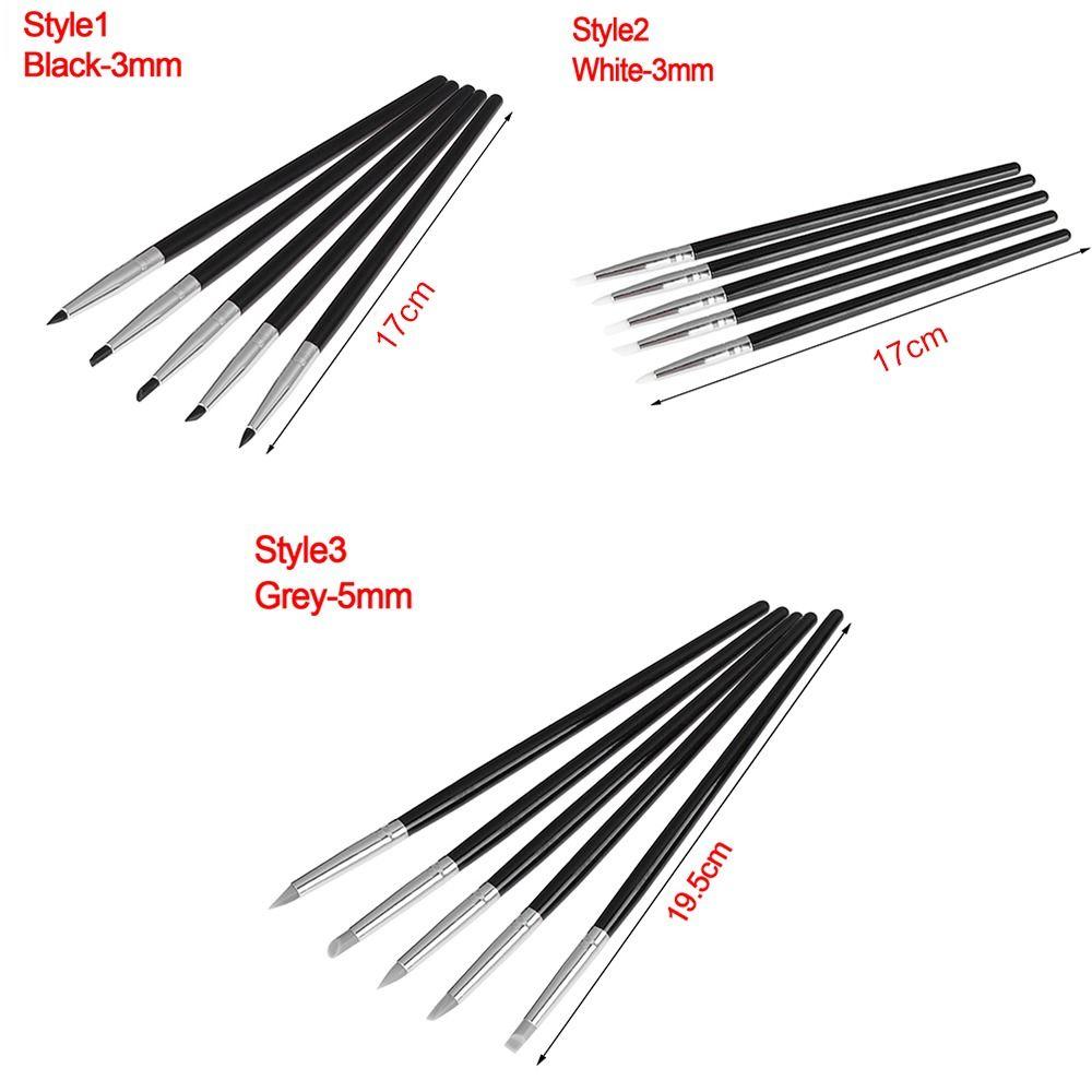 Polymer Modelling DIY Craft Carving Sculpting Pottery Tool Nail Art Silicone Pen Clay Shaper