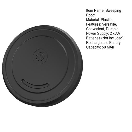 1 Set Sweeping Robot Low-Noise Operation Automatic Sweeping Vacuum Robot Intelligent Vacuum Cleaner