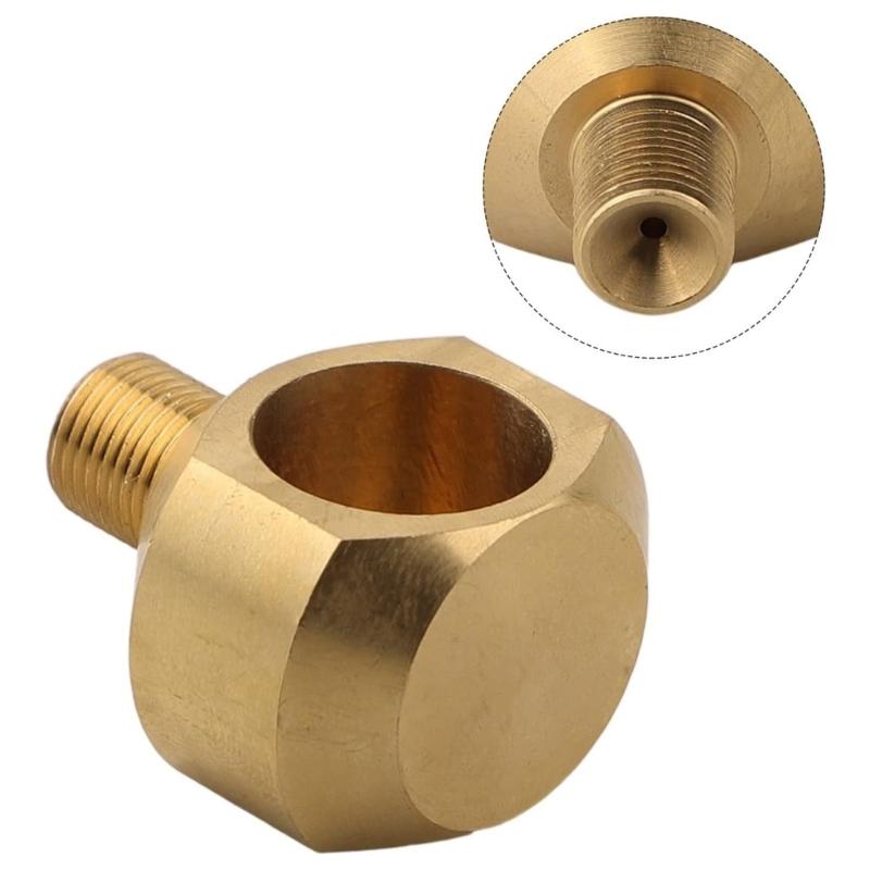 High Temperature Resistant 1/8Inch BSPP Fitting with Rubber Seal Brass Pipe Connector for Industrial and Home Use