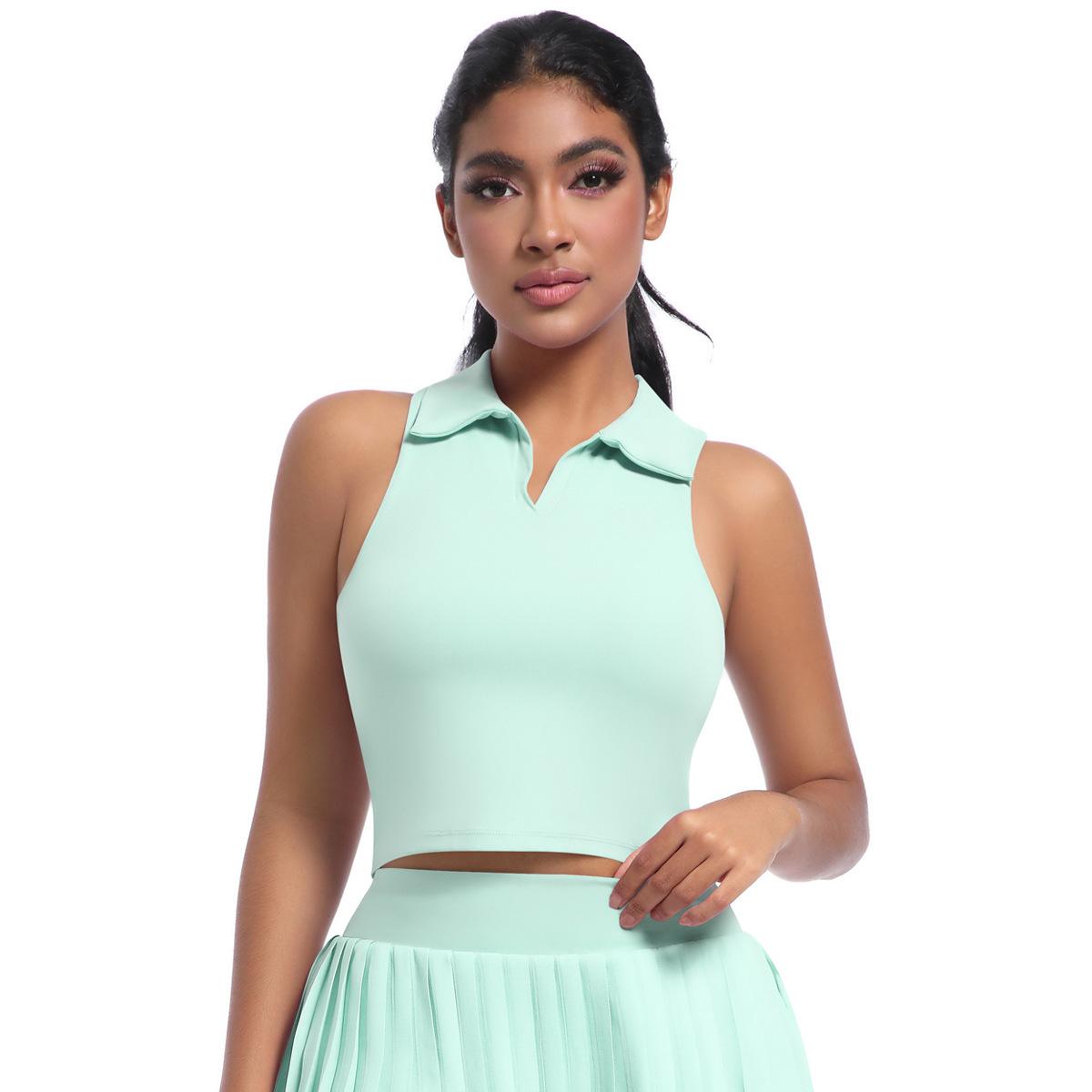 Повседневный жилет с лацканами для бега — фото 5