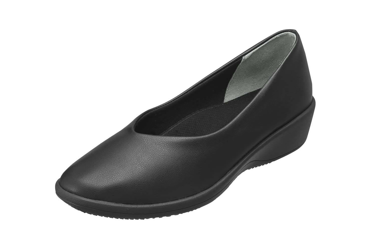 

4078 Office Shoes Pumps Made in Japan 3E Black [Pansy] Women s 23.5cm чорний