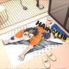 Haikyu Print Rug, Washable Floor Carpet, For Entryway Dorm Laundry Room Office Study, Home Decor Birthday Christmas Gift