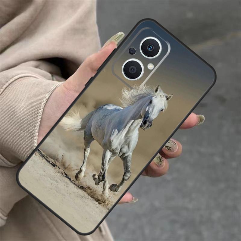 Horses Running Case For OPPO Reno 7 8 Lite 6 5 4 11F 10 Pro 8T 5Z 4Z OPPO Find X6 Pro X2 Neo X3 X5 Lite