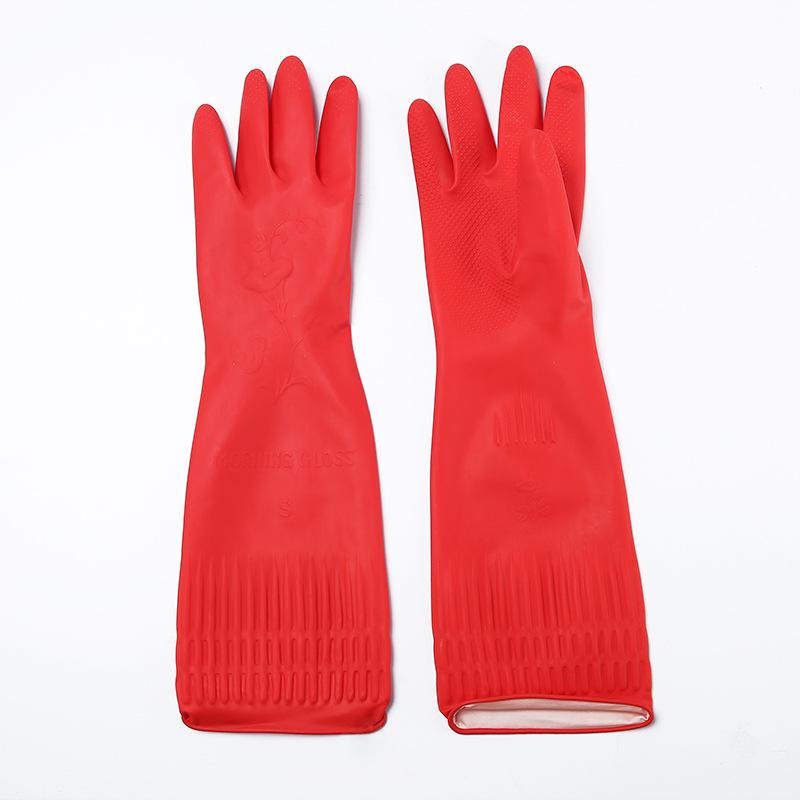 

Dishwashing Gloves Resistant Waterproof Rubber Gloves Long Gloves Kitchen Cleaning Tools Kitchen Accessories Waterproof Gloves