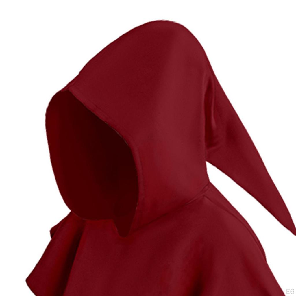 Gothic Hooded Cloak for Halloween Costume Party