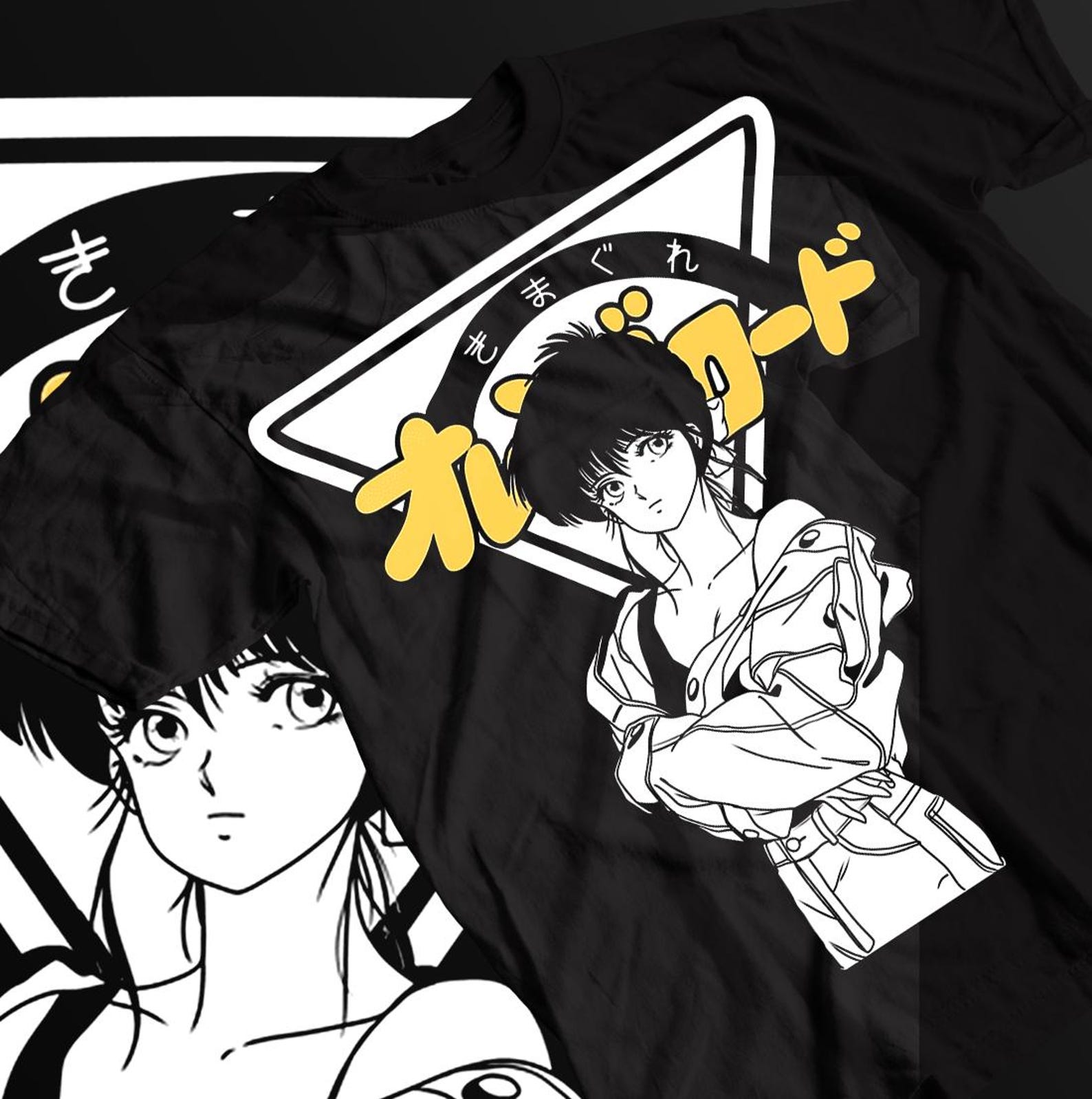 Vintage Madoka Ayukawa Anime Tee, Unisex Kimagure Orange Road T-Shirt, Manga Retro Shirt, Waifu Top, Japanese Comic Book Clothing M