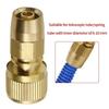 Reliable Brass Quick Connector Adaptor for Expanding For Garden Water Hose Repair and Faucet To Nozzle Attachment