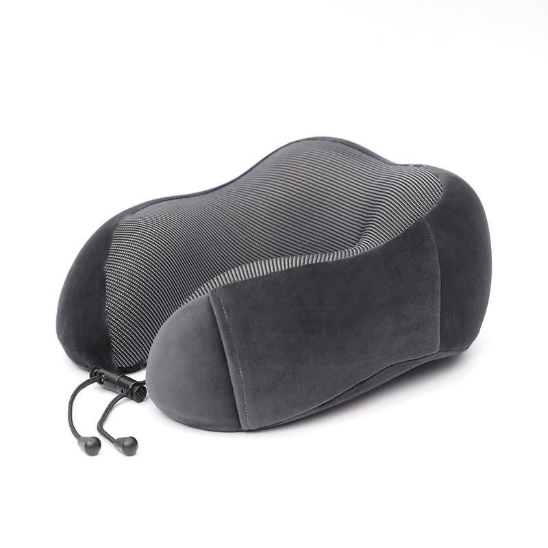 Memory Foam U-Shaped Pillow - Office, Travel Neck Support & Backrest